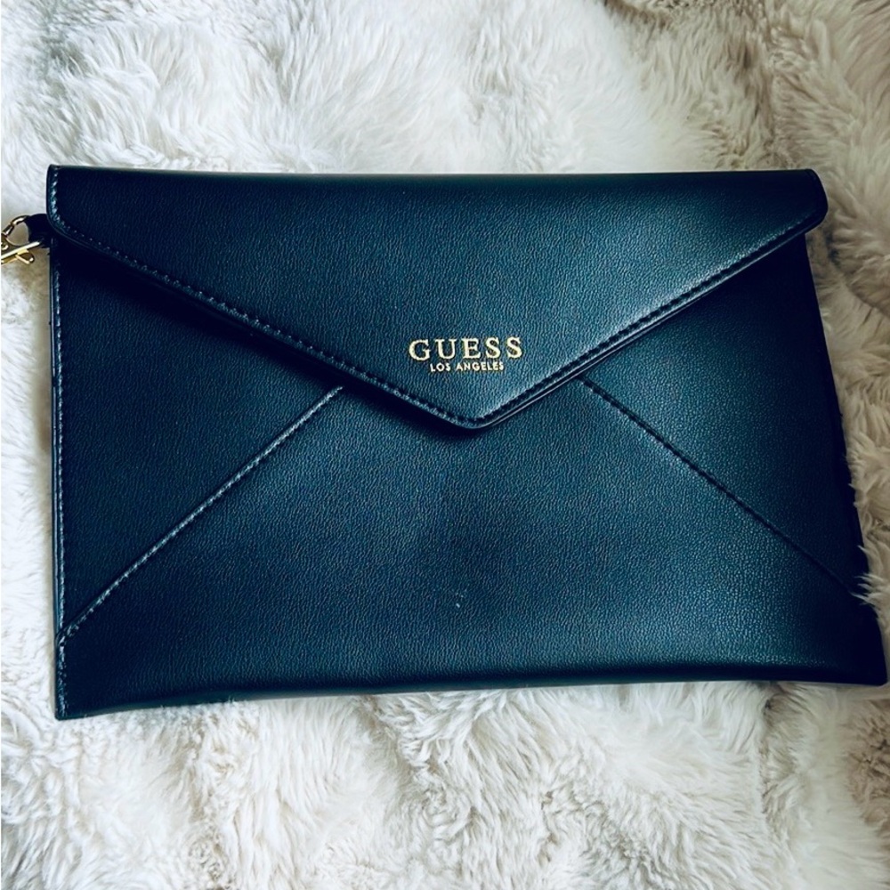 Guess Black Clutch